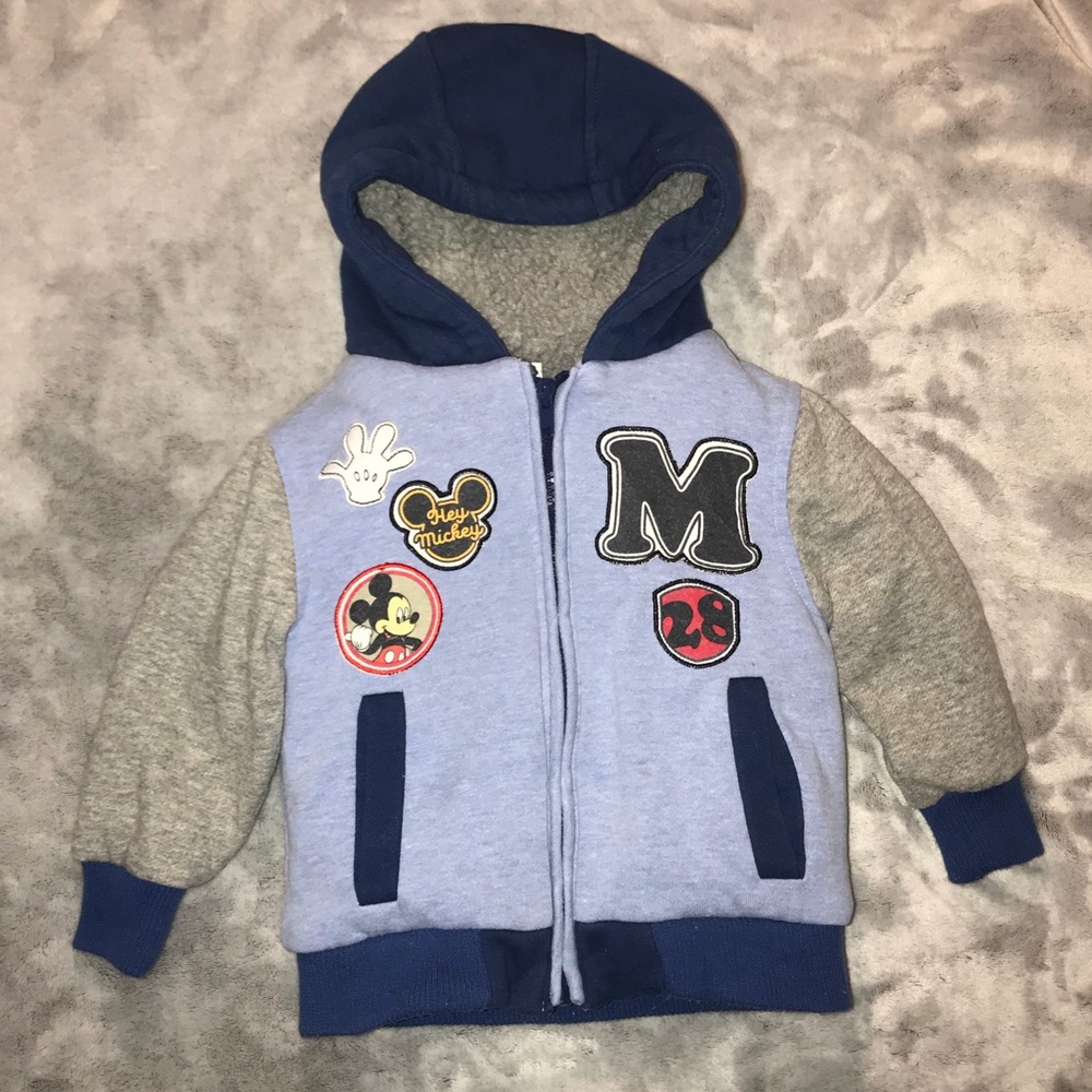 24m Mickey Mouse Hooded Jacket